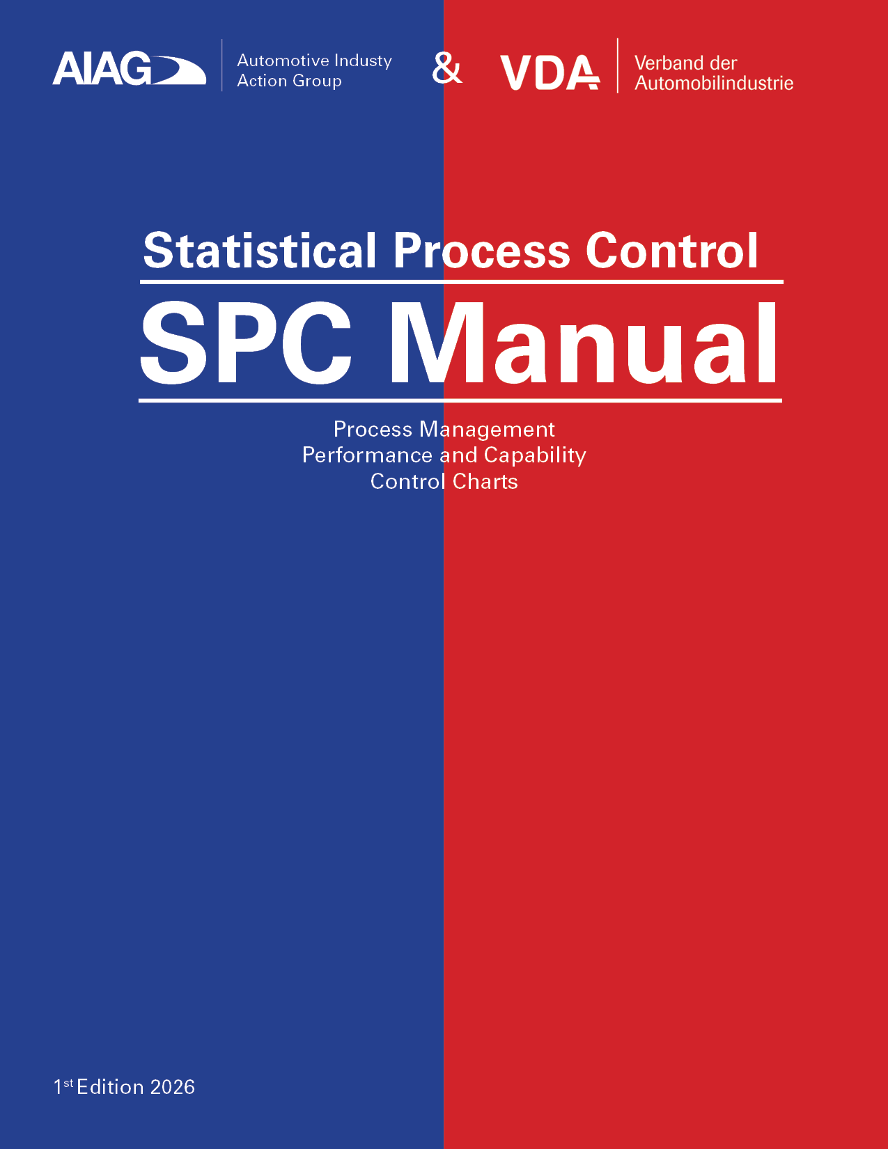 cover of the AIAG & VDA SPC manual.